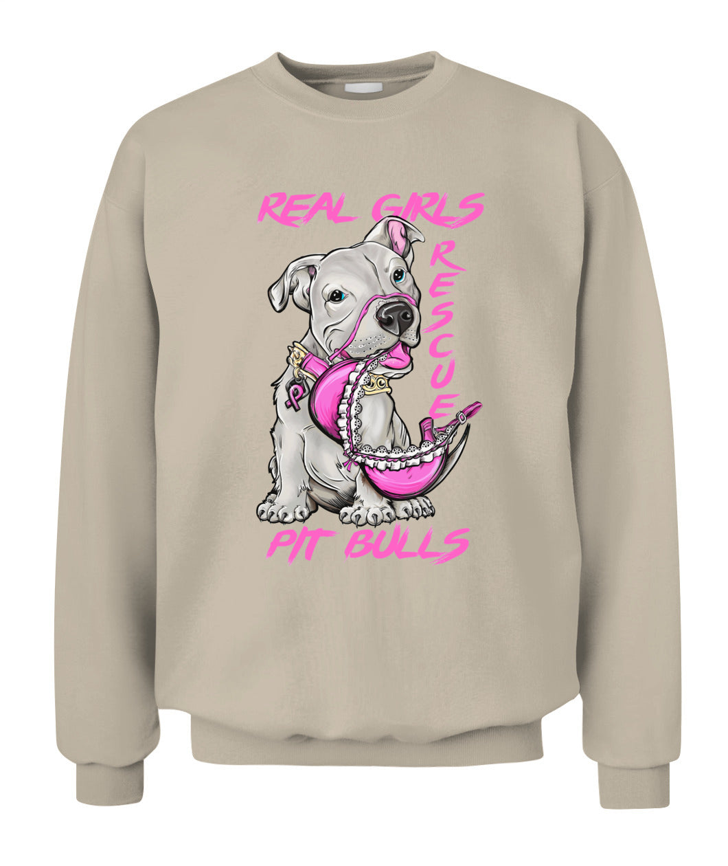 D14-Real Girls Rescue Pit Bulls Classic T-Shirt