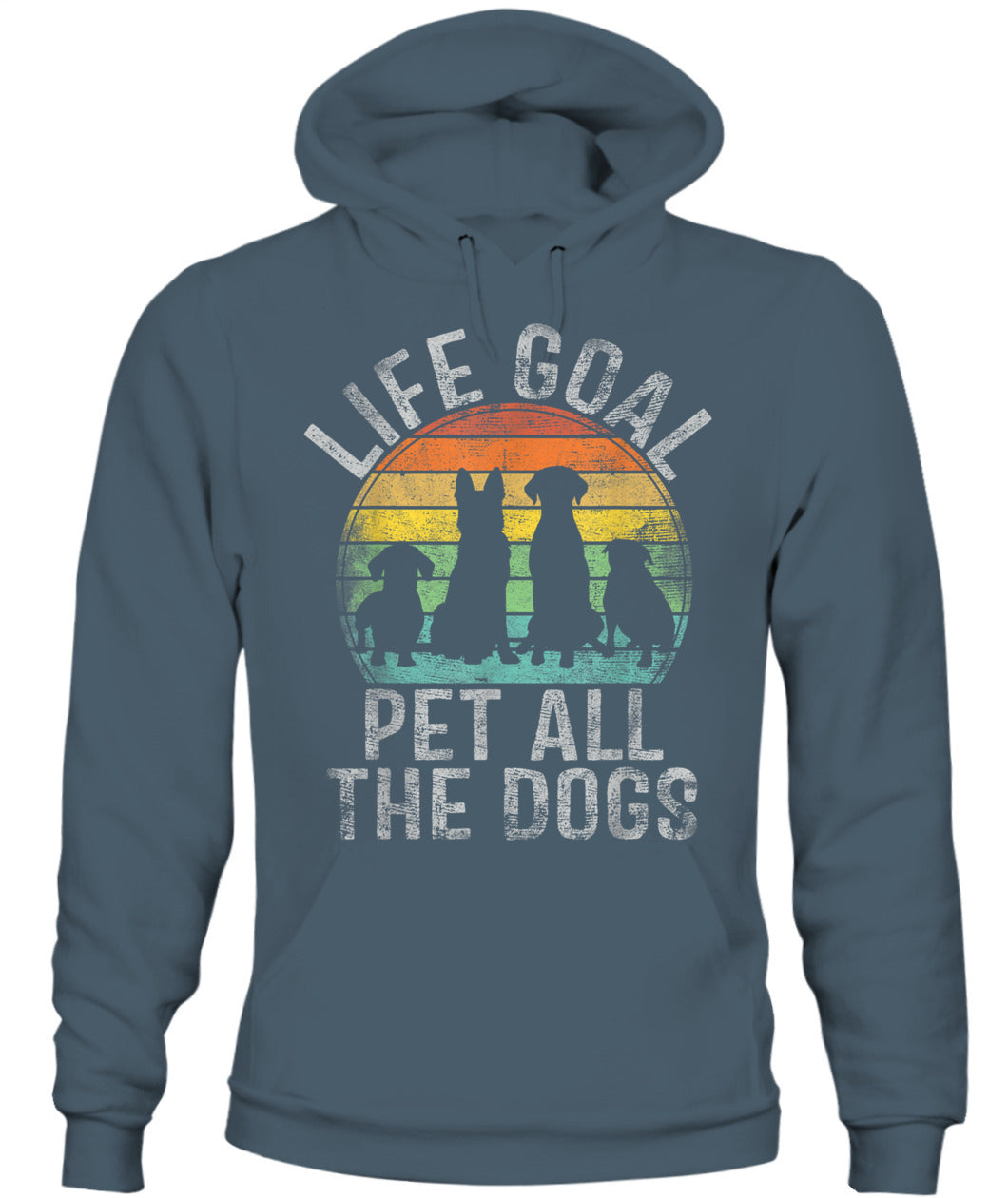 Chemise « Caresser tous les chiens » pour femmes et enfants amusante – Animaux SKU10