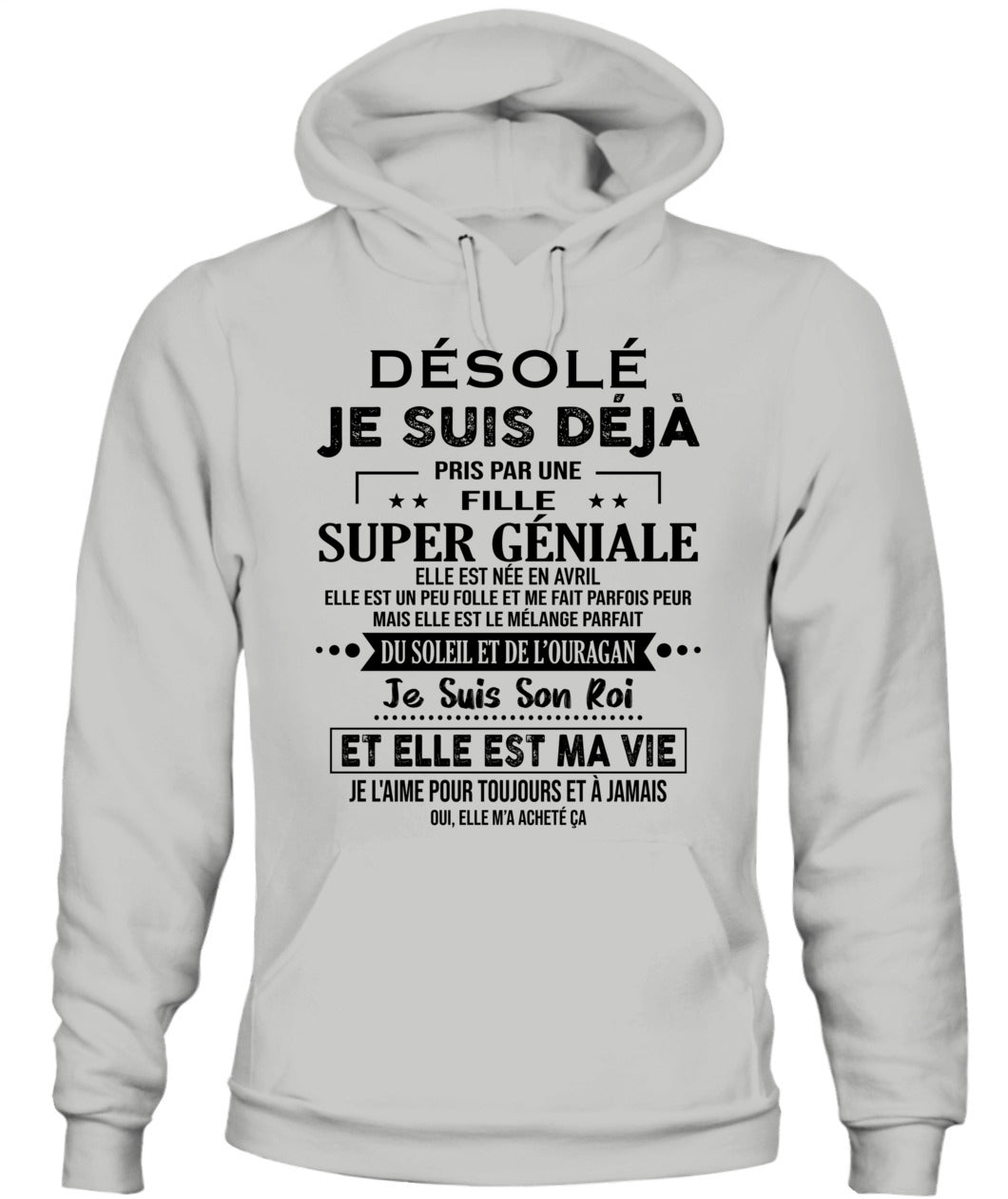 Tut mir leid, ich bin schon vier