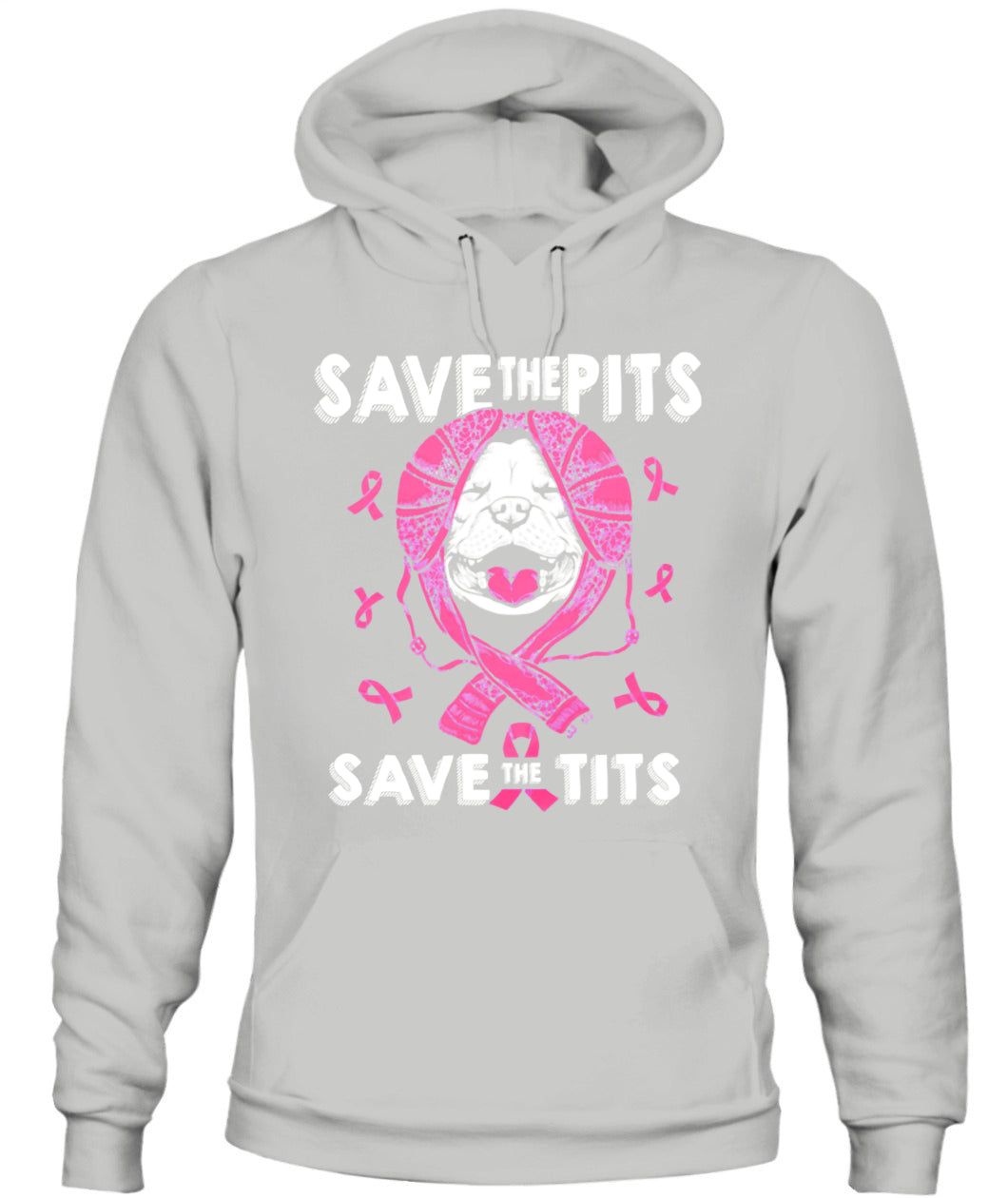 D1_Breast Cancer Awareness Save The Pits Save The Tits Classic T-Shirt