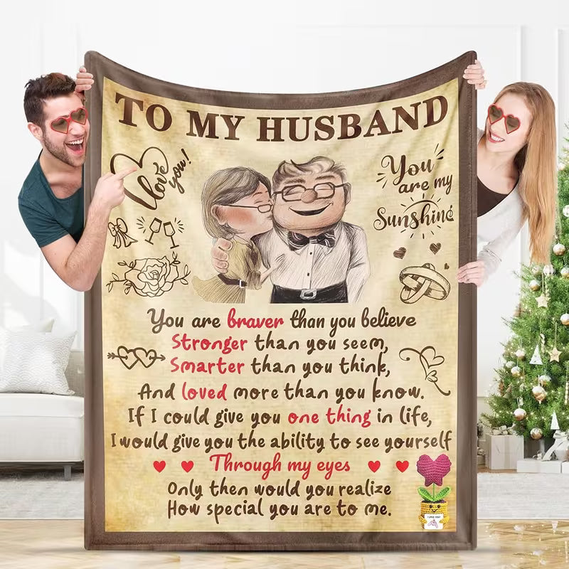 Special Gift For Your Husband Blanket - BLANKETS FROM WIFE 24