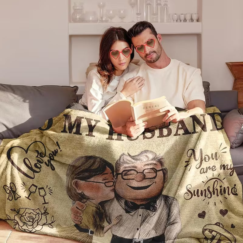 Special Gift For Your Husband Blanket - BLANKETS FROM WIFE 24