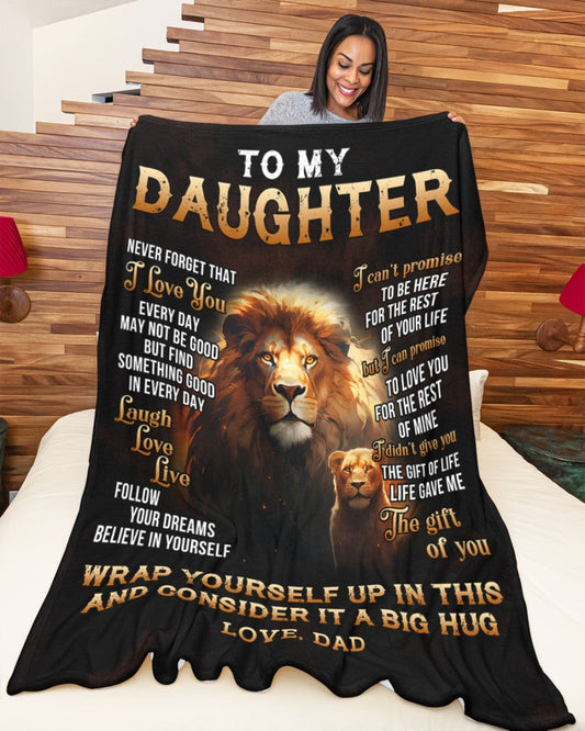 Special Gift For Your Daughter Blanket - BLANKETS FROM DAD 095