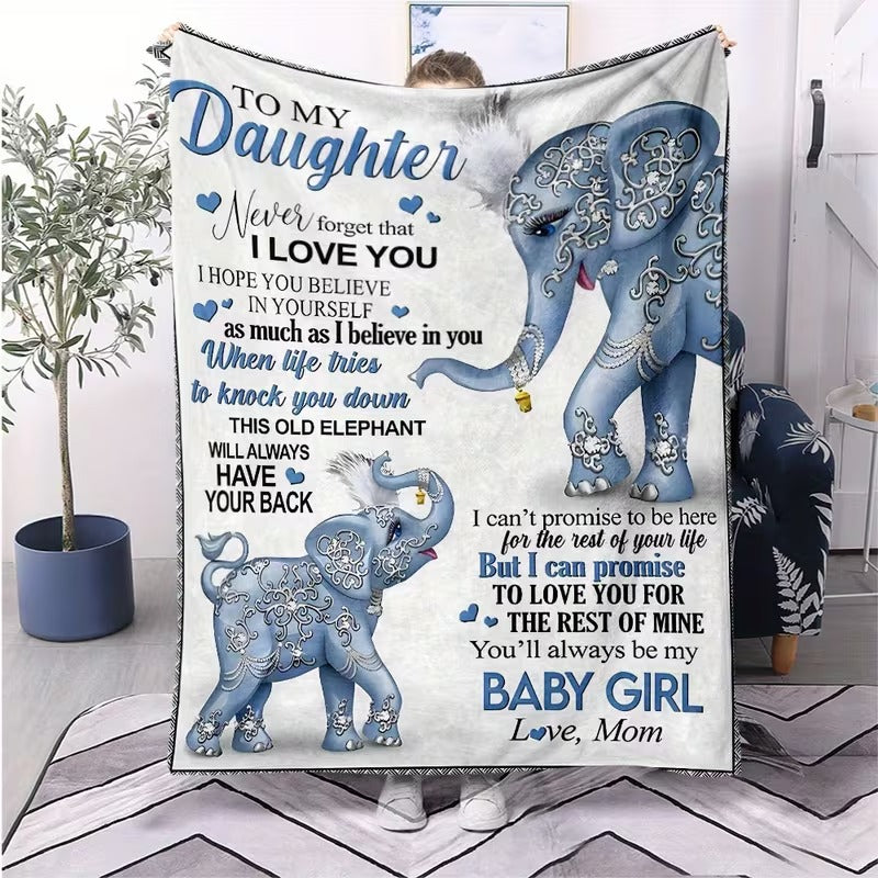 BLANKET FOR DAUGHTER FROM MOM – COMFORT & WARMTH GIFT - BLANKETS FROM MOM 65