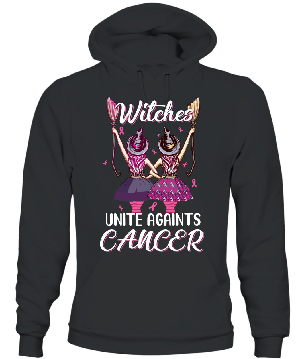 Witches Unite Against Breast Cancer Wear Pink Halloween Classic T-Shirt Essential T-Shirt