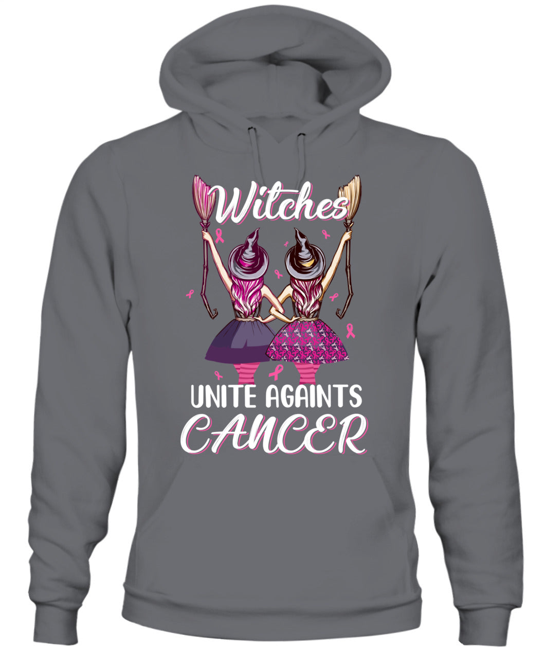 Witches Unite Against Breast Cancer Wear Pink Halloween Classic T-Shirt Essential T-Shirt