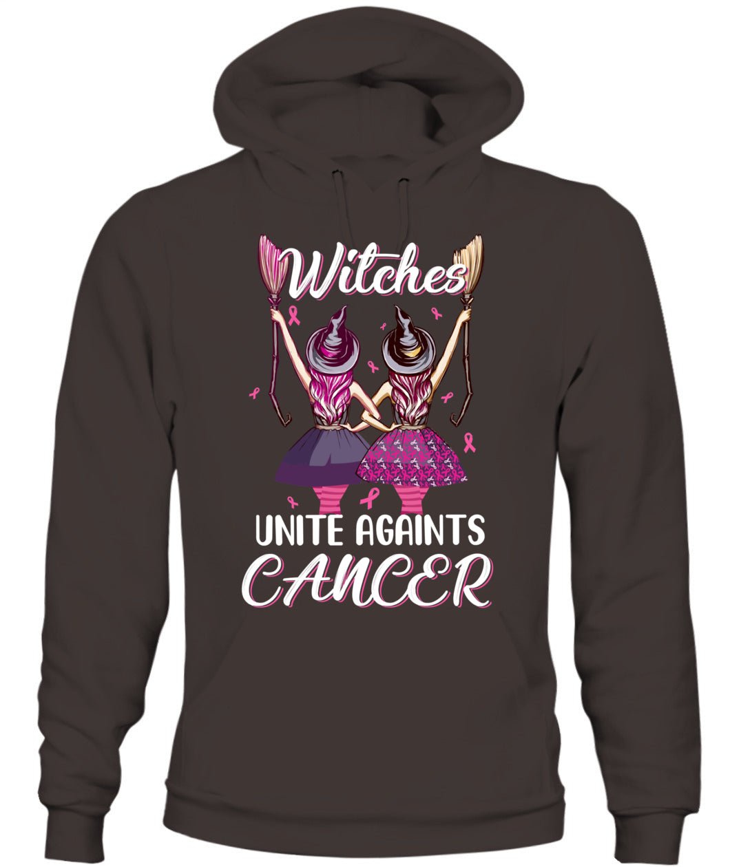 Witches Unite Against Breast Cancer Wear Pink Halloween Classic T-Shirt Essential T-Shirt