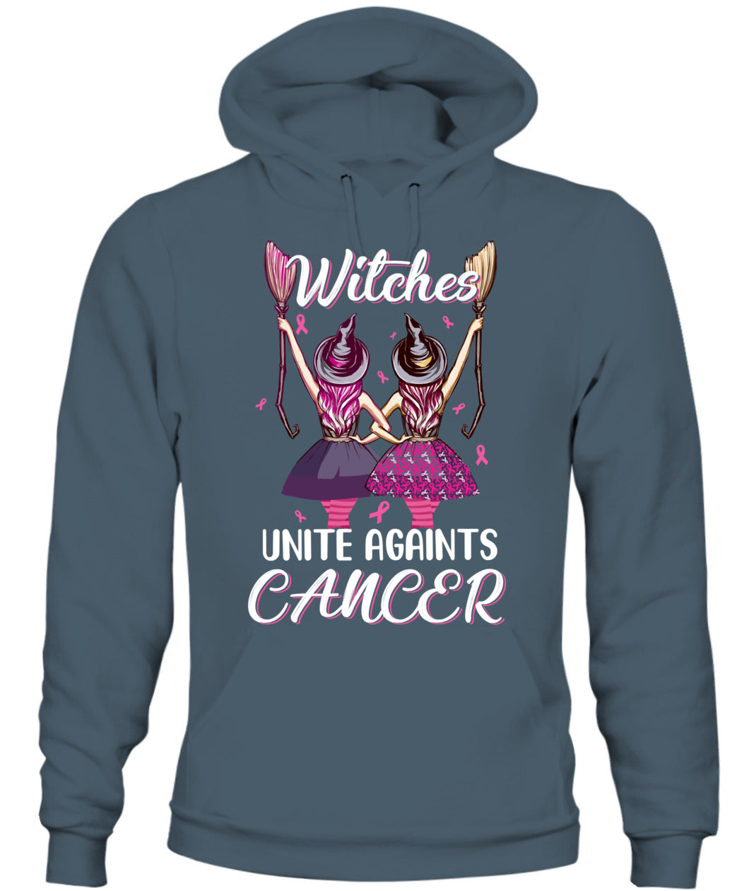 Witches Unite Against Breast Cancer Wear Pink Halloween Classic T-Shirt Essential T-Shirt