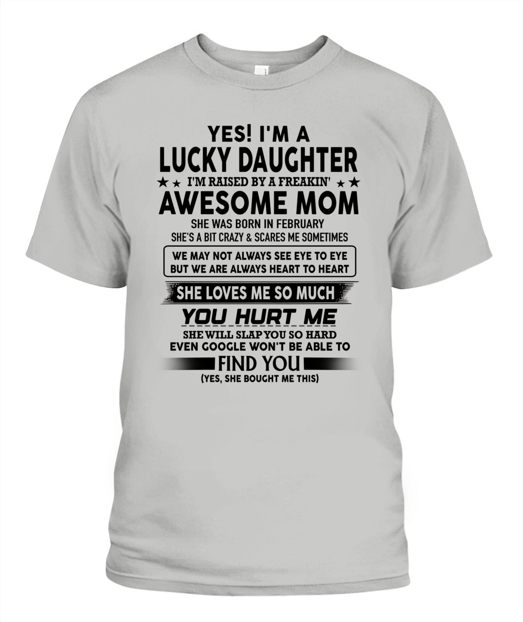 YES IM A LUCKY DAUGHTER IM RAISED BY A FREAKIN 02
