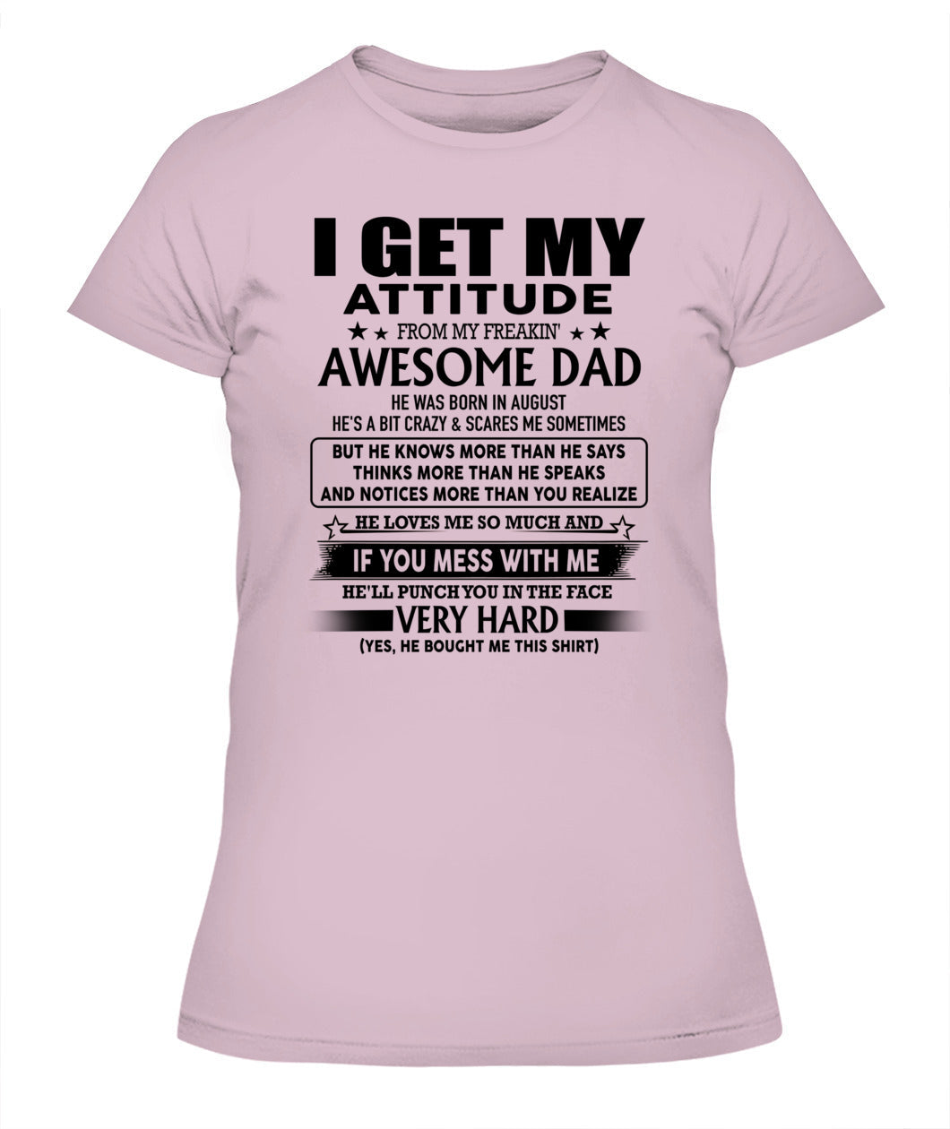 ICH HABE MEINE EINSTELLUNG VON MEINEM FANTASTISCHEN VATER 08