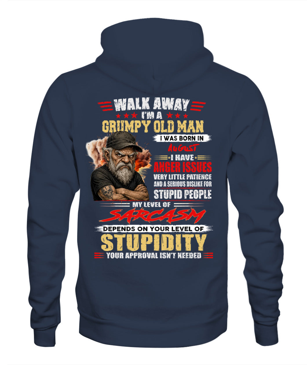 WALK AWAY IM A GRUMPY OLD MAN US SKU62 08
