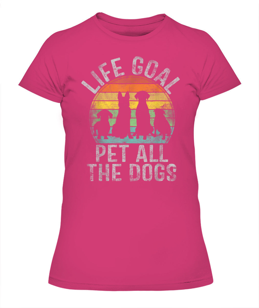 Chemise « Caresser tous les chiens » pour femmes et enfants amusante – Animaux SKU10