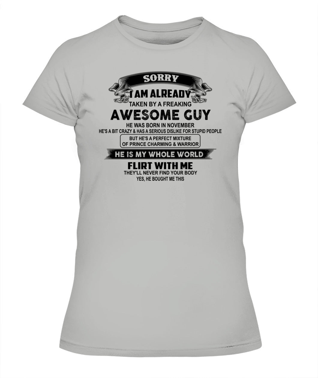 Tut mir leid, ich bin bereits vergeben 00