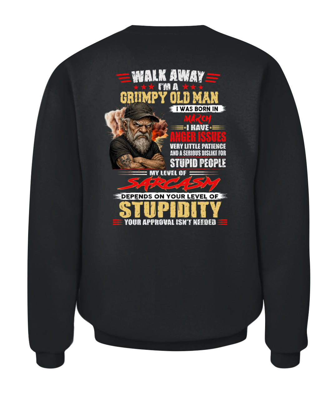 WALK AWAY IM A GRUMPY OLD MAN US SKU62 03