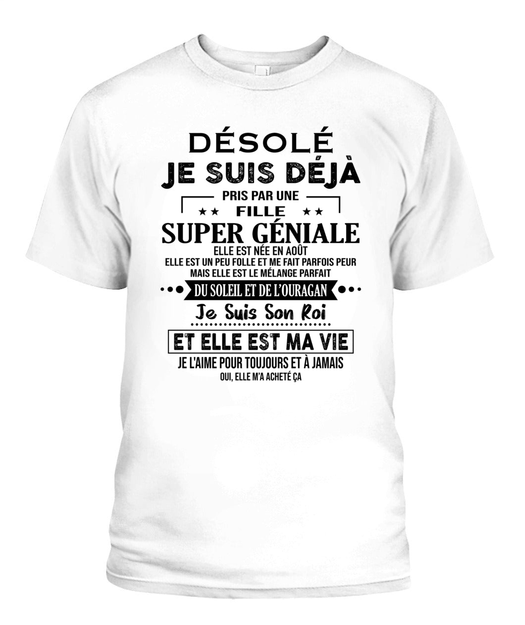 Désolé Je suis déjà 08