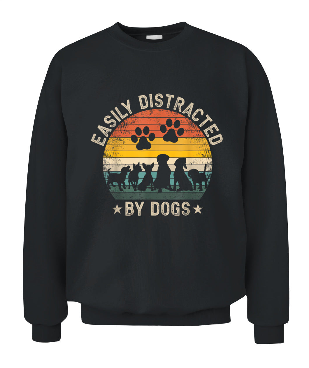 Easily Distracted By Dogs Pet Dog Lover - Animals SKU06