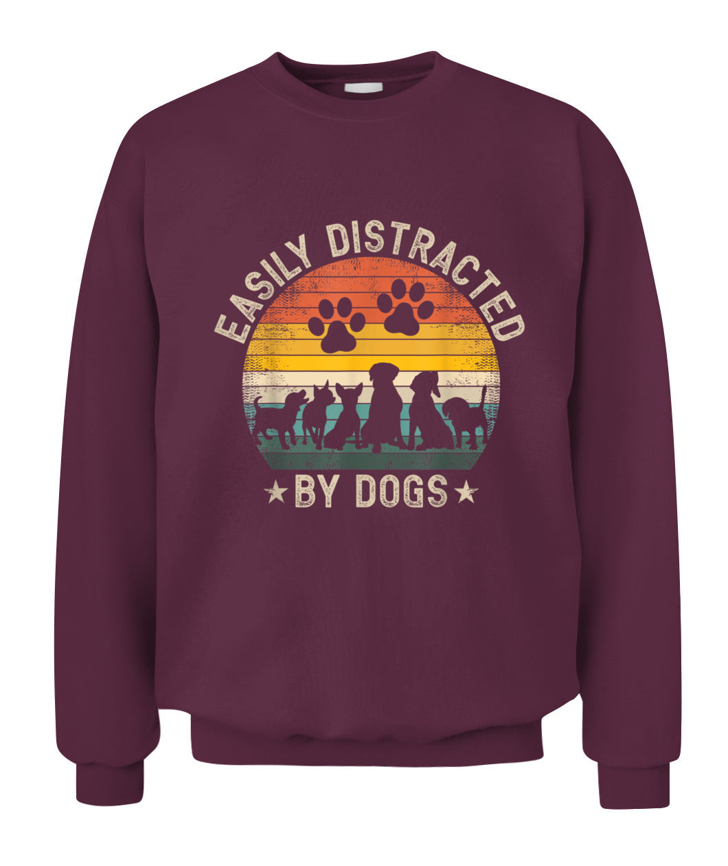 Easily Distracted By Dogs Pet Dog Lover - Animals SKU06