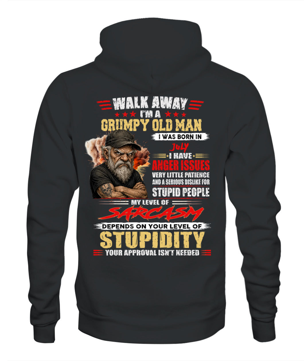 WALK AWAY IM A GRUMPY OLD MAN US SKU62 07