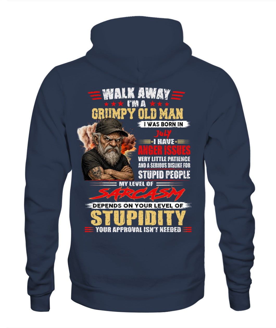 WALK AWAY IM A GRUMPY OLD MAN US SKU62 07