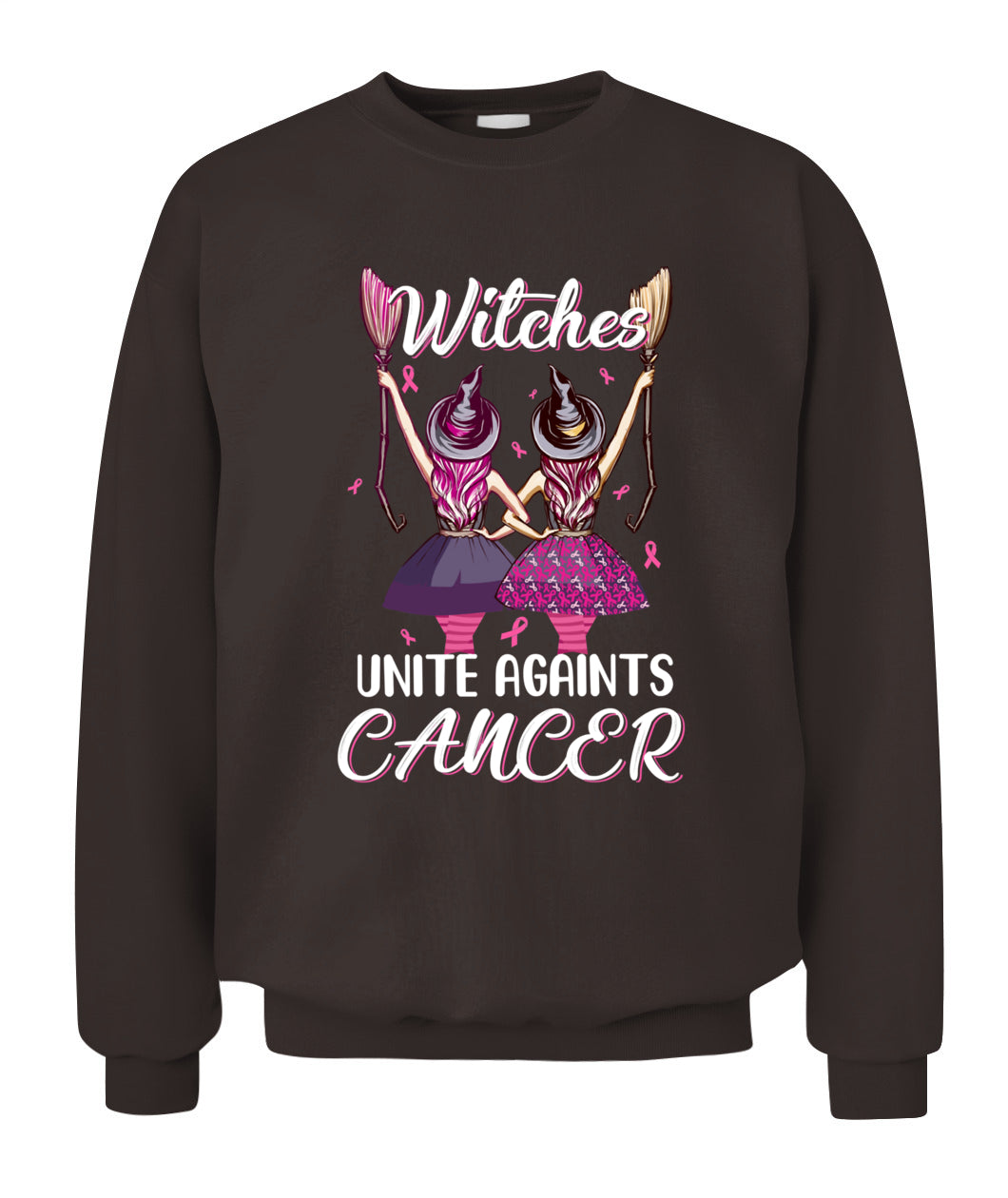 Witches Unite Against Breast Cancer Wear Pink Halloween Classic T-Shirt Essential T-Shirt