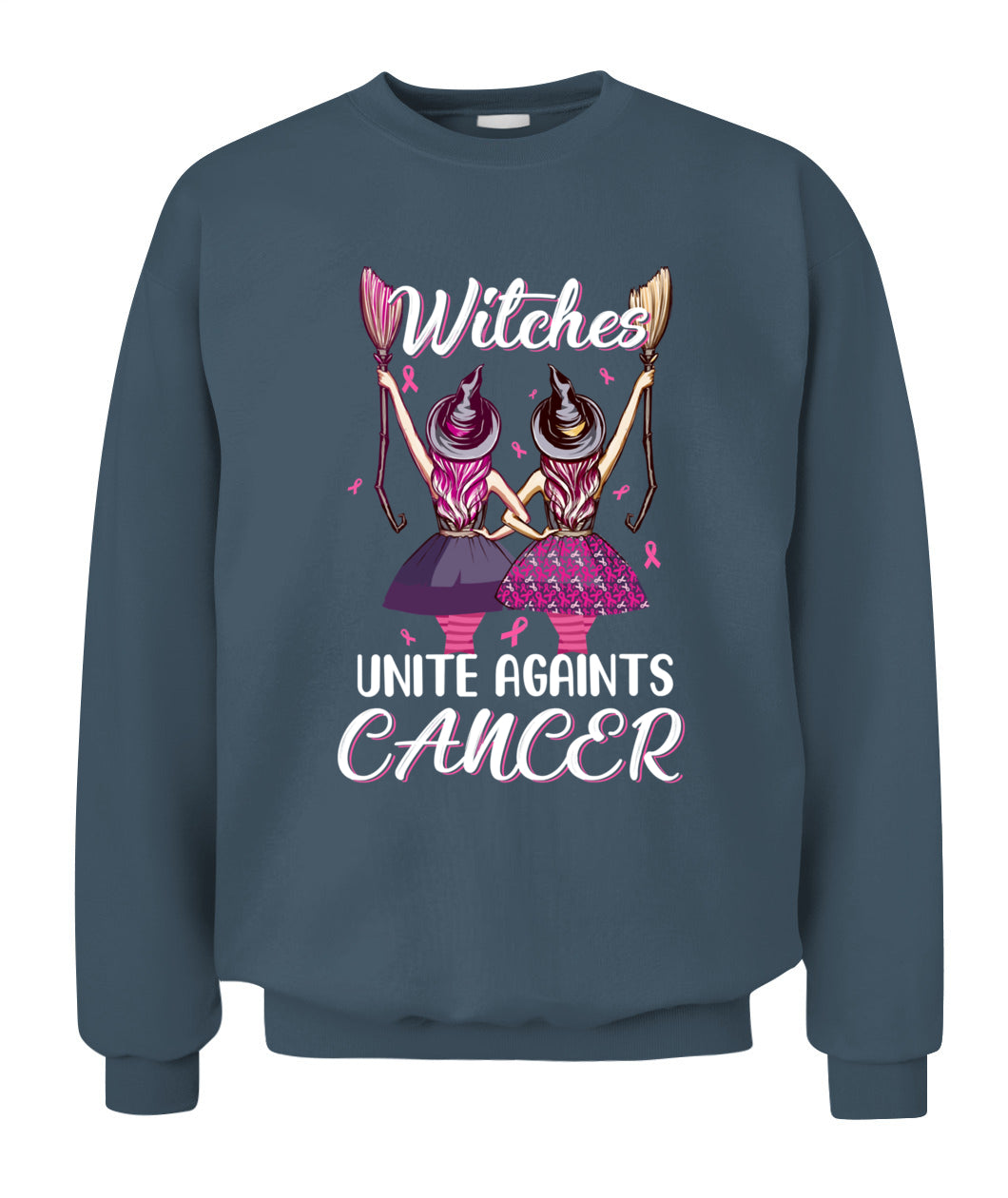 Witches Unite Against Breast Cancer Wear Pink Halloween Classic T-Shirt Essential T-Shirt