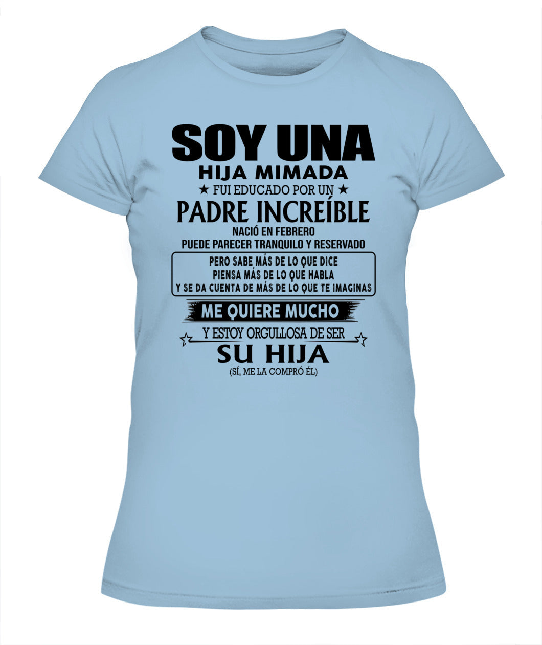 Soy una hija mimada Spanien SKU49 02