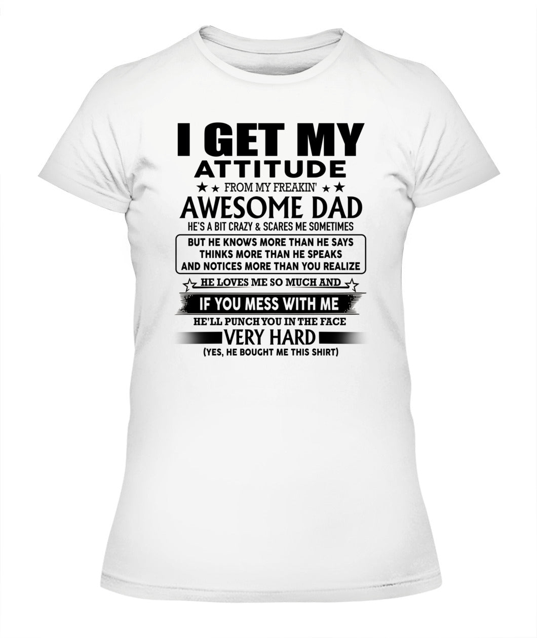 MEINE FREAKIN' GEILE EINSTELLUNG HABE ICH VON MEINEM VATER 00