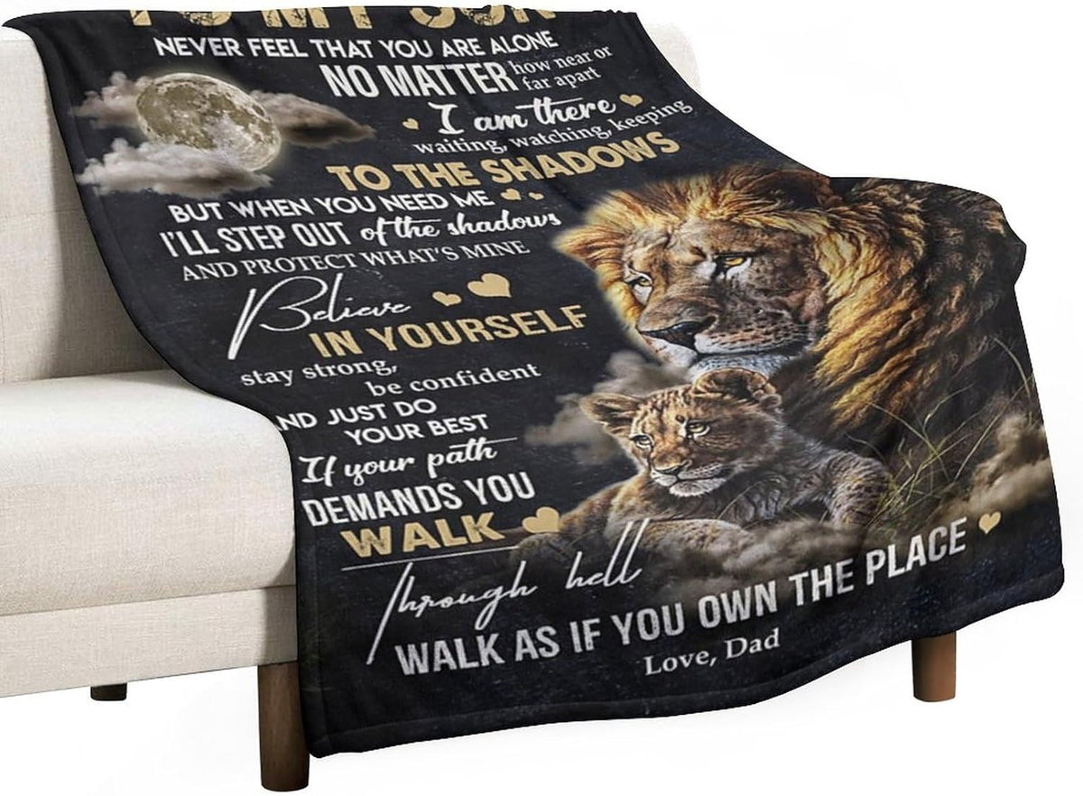 Special Gift For Your Son Blanket - BLANKETS FROM DAD 089