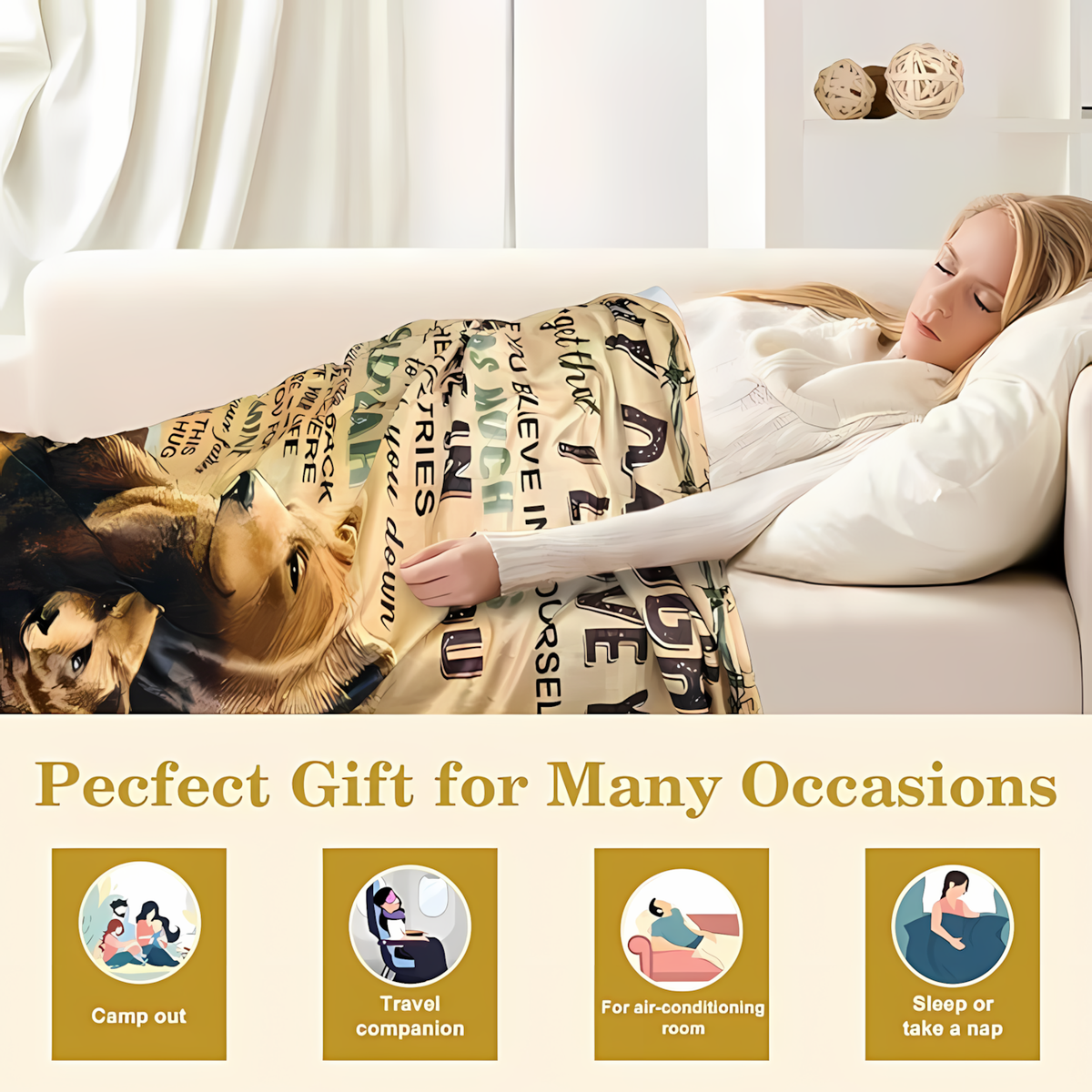 Special Gift For Your Daughter Blanket -  BLANKETS FROM DAD 086