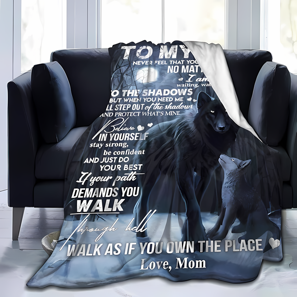 Special Gift For Your Son Blanket - BLANKETS FROM MOM 38