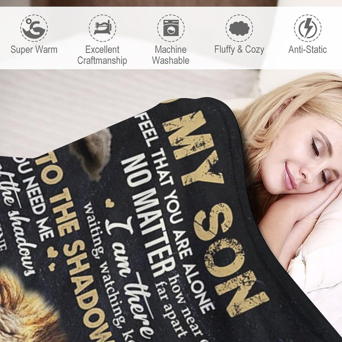 Special Gift For Your Son Blanket - BLANKETS FROM DAD 089