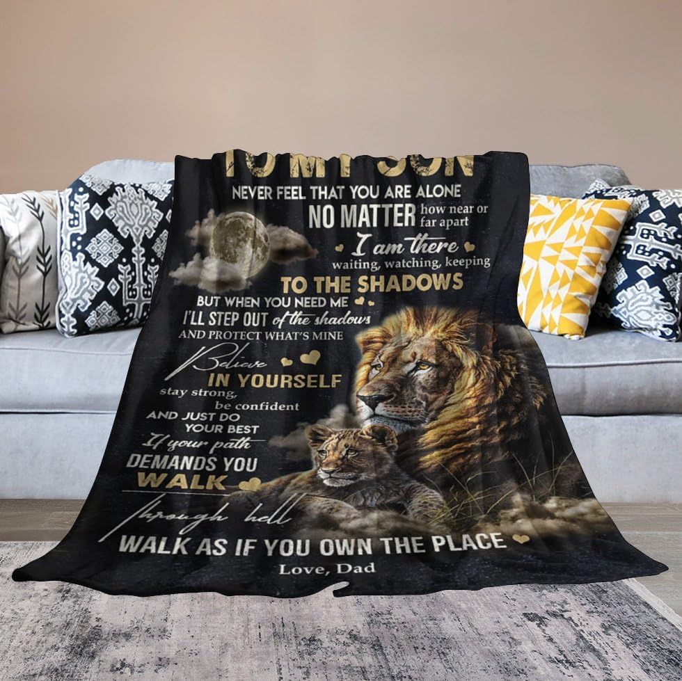 Special Gift For Your Son Blanket - BLANKETS FROM DAD 057