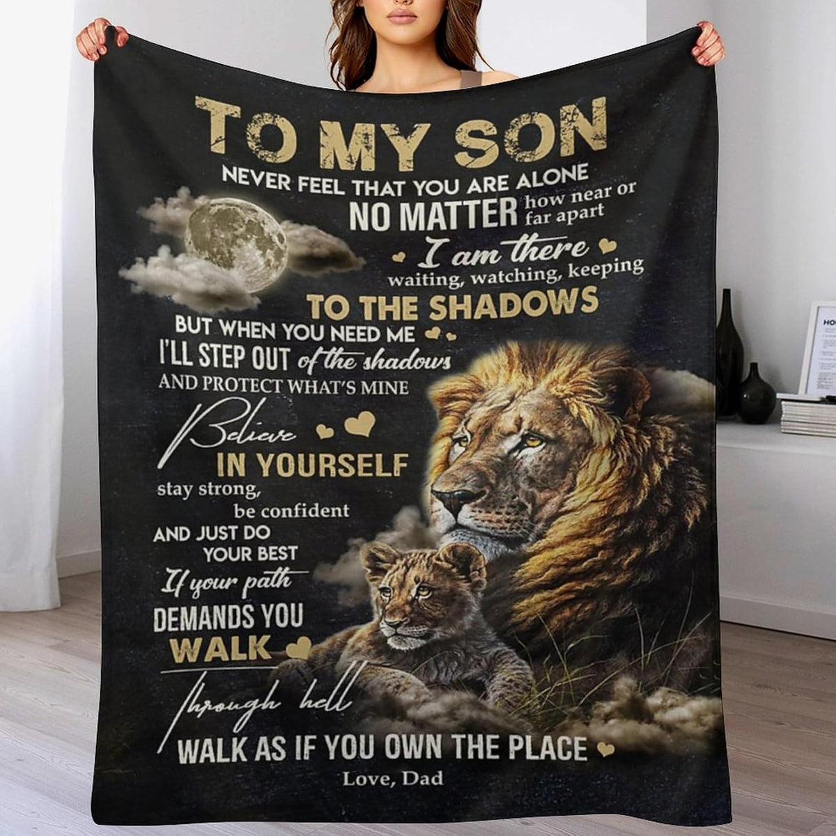 Special Gift For Your Son Blanket - BLANKETS FROM DAD 089
