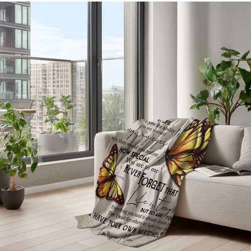 BLANKET FOR DAUGHTER FROM MOM – COMFORT & WARMTH GIFT - BLANKETS FROM MOM 64