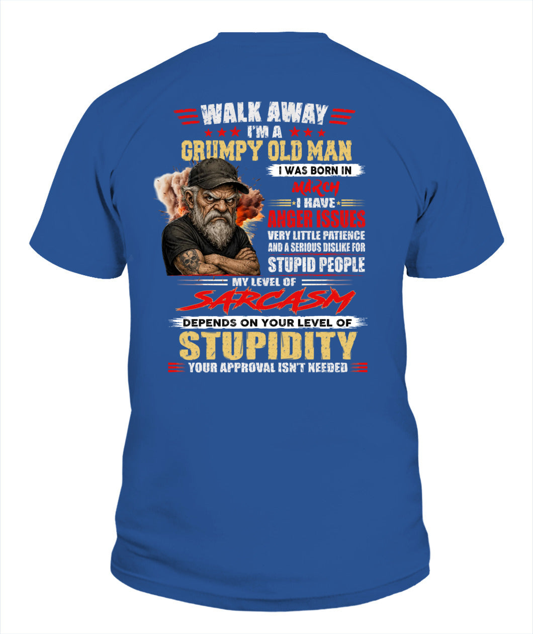 WALK AWAY IM A GRUMPY OLD MAN US SKU62 03