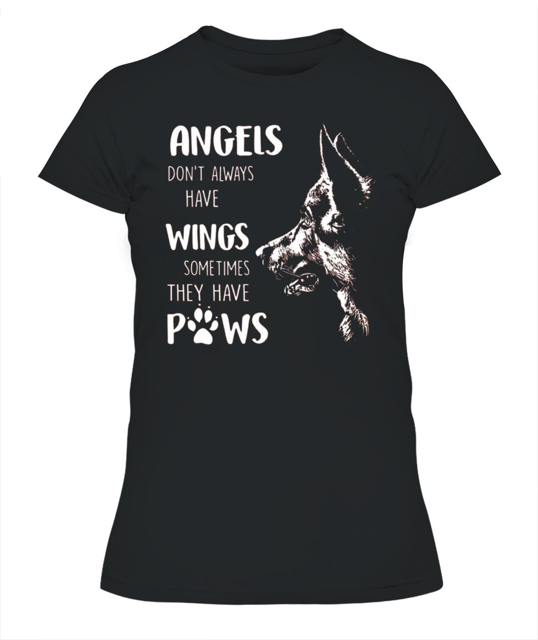 LES ANGES N'ONT PAS TOUJOURS DES AILES PARFOIS ILS ONT DES PATTES - Animaux SKU05