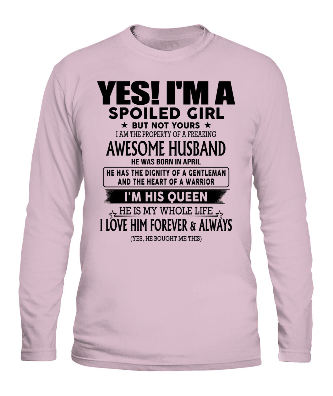 I AM THE PROPERTY OF A FREAKING AWESOME HUSBAND 04