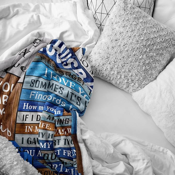 Special Gift For Your Husband Blanket - BLANKETS FROM WIFE 30