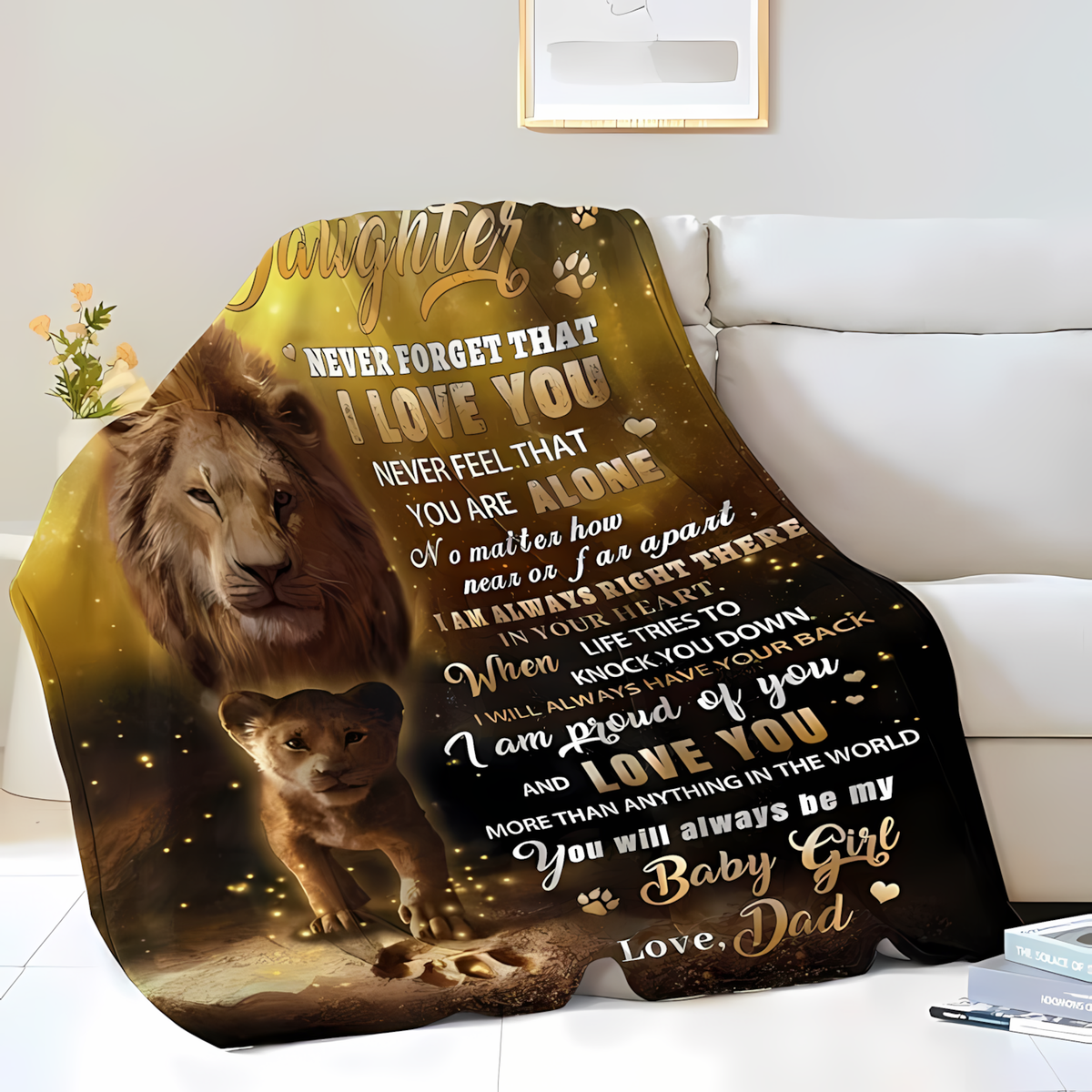 Special Gift For Your Daughter Blanket - BLANKETS FROM DAD 088