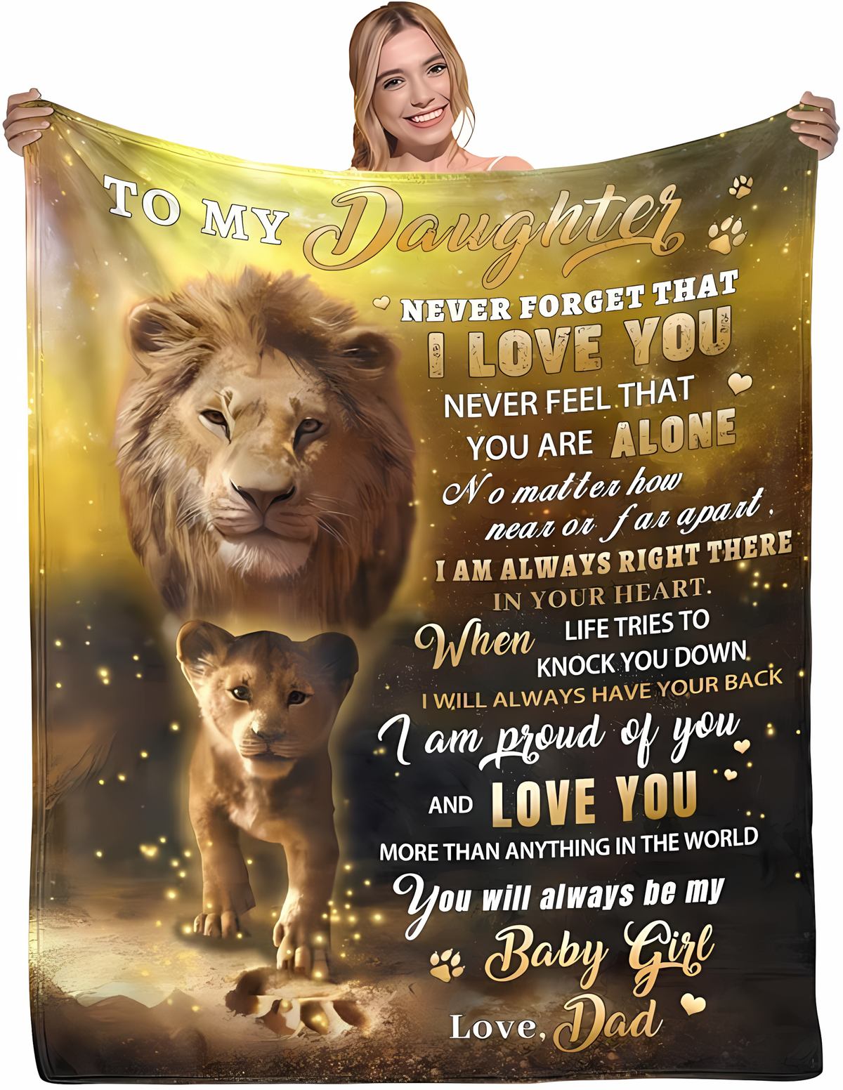 Special Gift For Your Daughter Blanket - BLANKETS FROM DAD 112