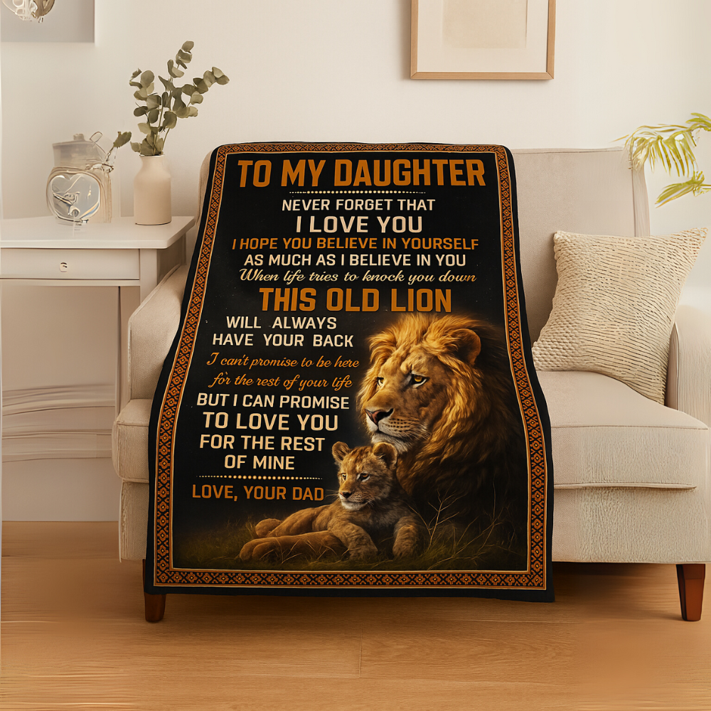 Special Gift For Your Daughter Blanket - BLANKETS FROM DAD 083