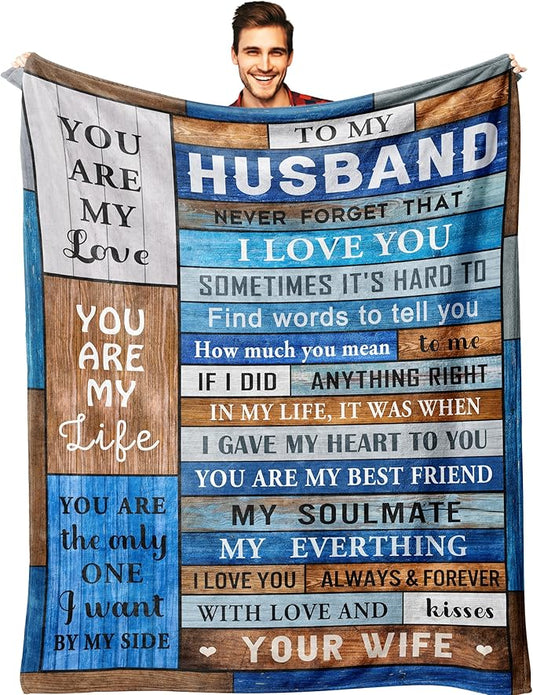 Special Gift For Your Husband Blanket - BLANKETS FROM WIFE 30