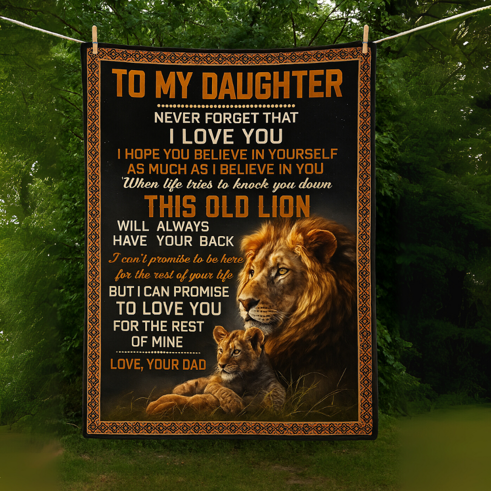 Special Gift For Your Daughter Blanket - BLANKETS FROM DAD 083