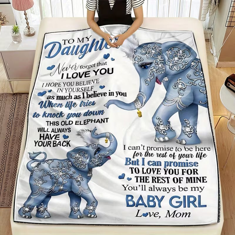 BLANKET FOR DAUGHTER FROM MOM – COMFORT & WARMTH GIFT - BLANKETS FROM MOM 65