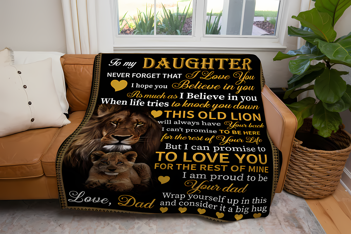 Special Gift For Your Daughter Blanket - BLANKETS FROM DAD 113