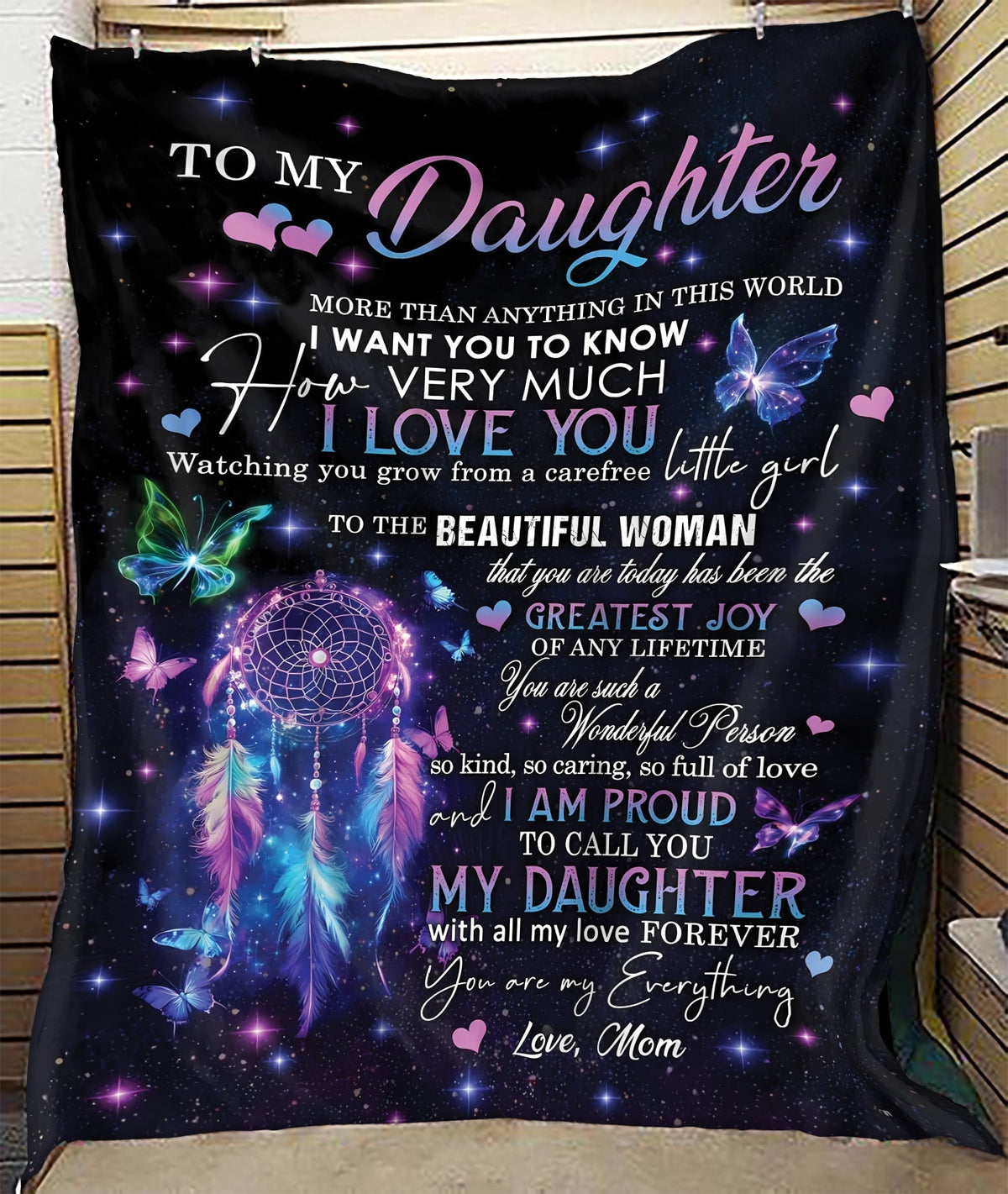 Special Gift For Daughter - BLANKETS FROM MOM 167