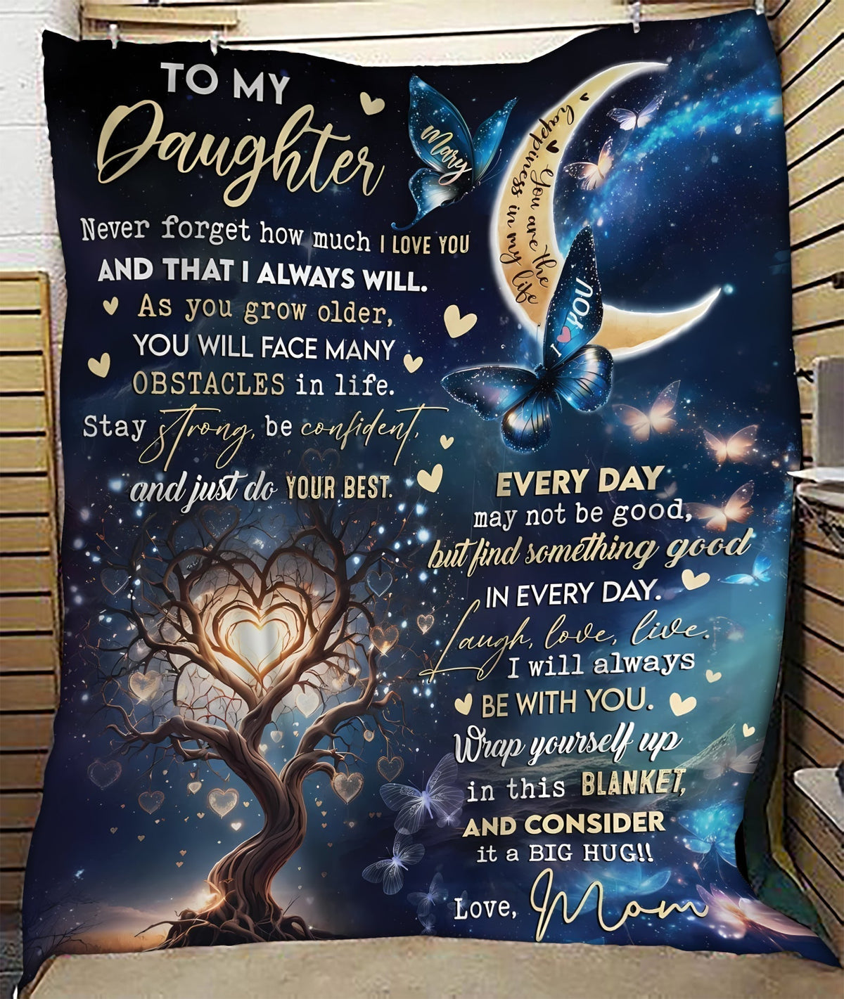 Special Gift For Daughter - BLANKETS FROM MOM 165