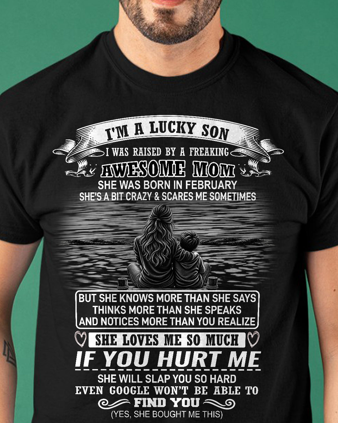 I'M A LUCKY SON AWESOME MOM US SKU62 02