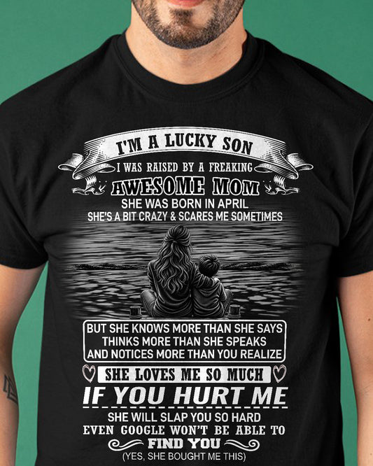 I'M A LUCKY SON AWESOME MOM US SKU62 04
