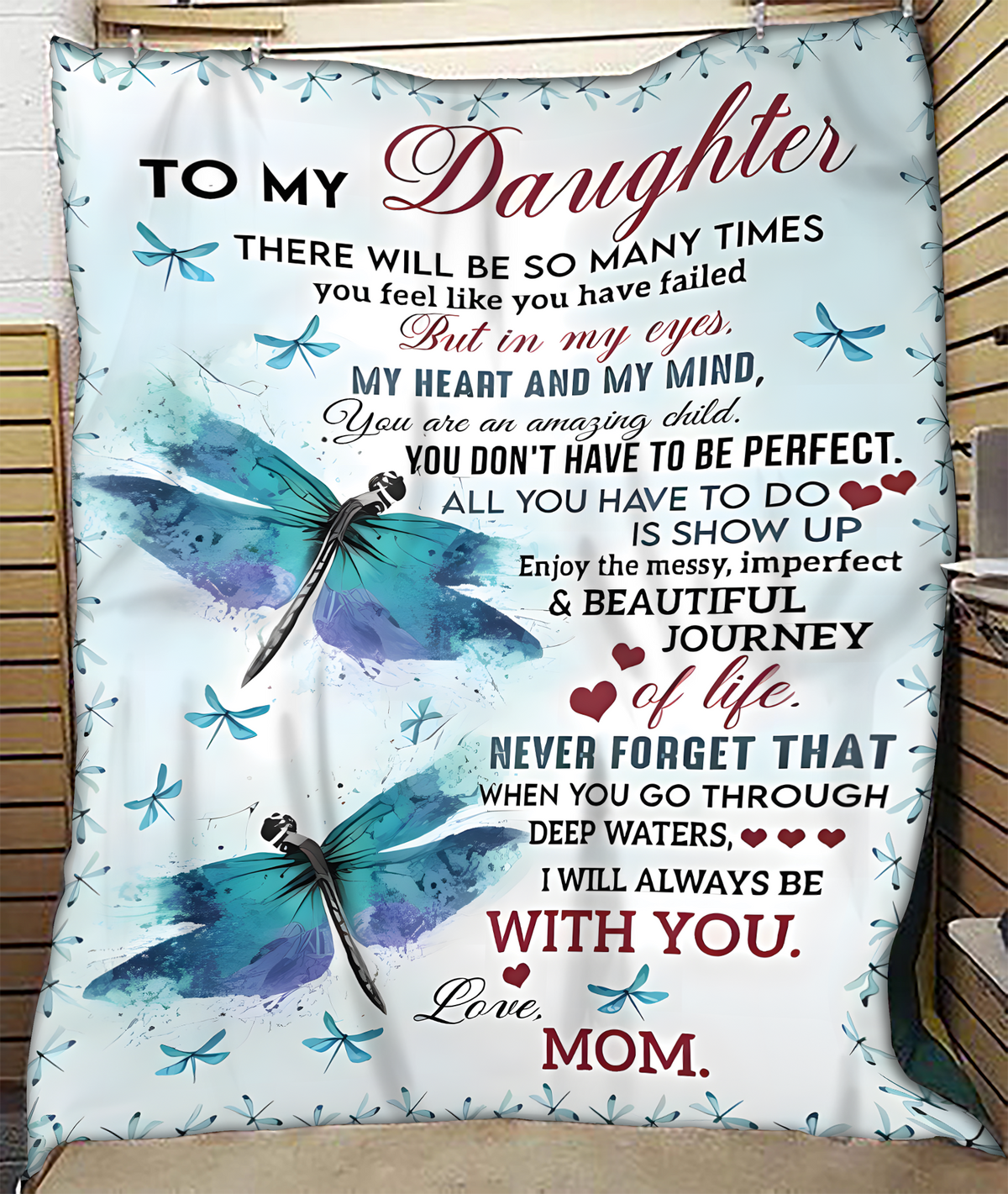 BLANKET FOR DAUGHTER FROM MOM – COMFORT & WARMTH GIFT - BLANKETS FROM MOM 57